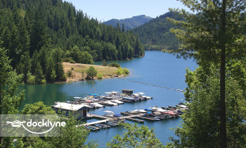 Ruth Lake Marina boat rental operation on Mad River, CA 1