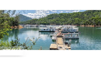 Shasta Marina at Packers Bay boat rental operation on Lakehead, CA 2