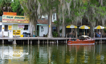Palm Gardens Restaurant and Marina boat rental operation on Tavares, FL 2