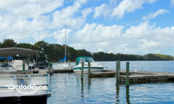 Pensacola Beach Marina boat rental operation on Gulf Breeze, FL 3
