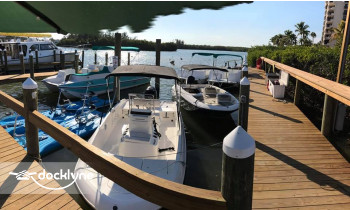 Bay Breeze Boat Rentals @ Getaway Marina boat rental operation on Fort Myers Beach, FL 3