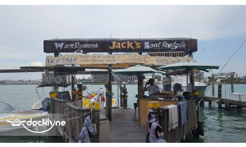 Jack's at John's Pass Boat Rentals boat rental operation on Madeira Beach, FL 2