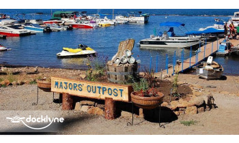 Majors Outpost @ Plumas Pines Resort boat rental operation on Canyondam, CA 3