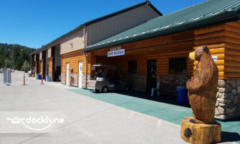 Pleasure Point Marina boat rental operation on Big Bear Lake, CA 1