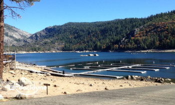 Pinecrest Lake Marina boat rental operation on Pinecrest, CA 1