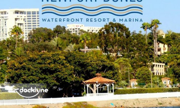 Newport Dunes Marina boat rental operation on Newport Beach, CA 1