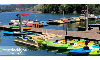 Lake Chabot Marina & Cafe boat rental operation on Castro Valley, CA 2
