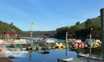 Lake Chabot Marina & Cafe boat rental operation on Castro Valley, CA 1