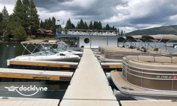 Knotty Pine Resort & Marina boat rental operation on Lake Almanor, CA 2