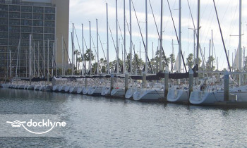 Harbor Island Yacht Club boat rental operation on San Diego, CA 2
