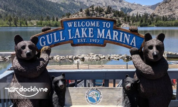 Gull Lake Marina boat rental operation on June Lake, CA 1