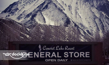 Convict Lake Resort boat rental operation on Mammoth Lakes, CA 1