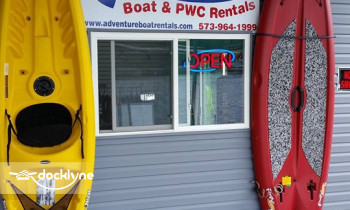 Adventure Boat Rentals - Sunset Beach boat rental operation on Osage Beach, MO 2