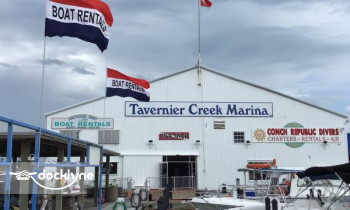 Anchors Away Boat Rental @ Tavernier Creek Marina boat rental operation on Tavernier, FL 1
