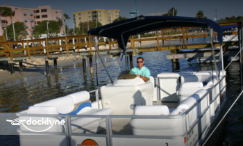 Holiday Adventure Tours and Boat Rental boat rental operation on Fort Myers Beach, FL 3