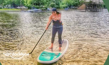 Lakeside Paddle boat rental operation on Fort Worth, TX 1