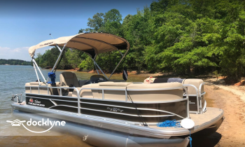 Clemson Marina boat rental operation on Seneca, SC 1