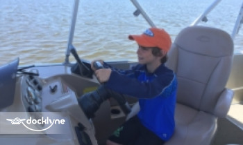 OBX Pontoon Man boat rental operation on  Manteo, , NC 5