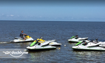 Charlies Wave Runners boat rental operation on Waves, NC 2