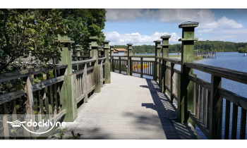 Lake Mackintosh Marina boat rental operation on Burlington, NC 1