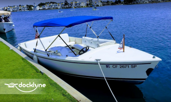 Edgewater Marine boat rental operation on Edgewater, NJ 1