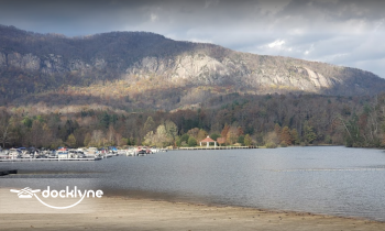 Lake Lure Beach and Water Park boat rental operation on Lake Lure, NC 3