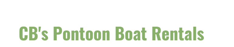 CB's Pontoon Boat Rentals