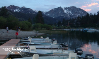 Big Rock Resort boat rental operation on June Lake, CA 2