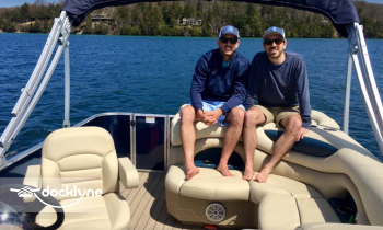 Lake to Lake Rentals boat rental operation on Petoskey, MI 3