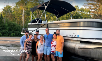 Lake to Lake Rentals boat rental operation on Petoskey, MI 1