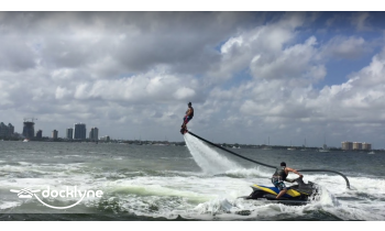 Nola Flyboarding boat rental operation on Covington, LA 2