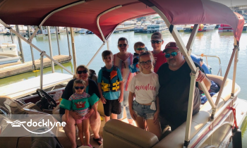 Pickwick Pontoon Rentals boat rental operation on Iuka, MS 1