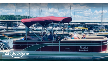 Pickwick Pontoon Rentals boat rental operation on Iuka, MS 3