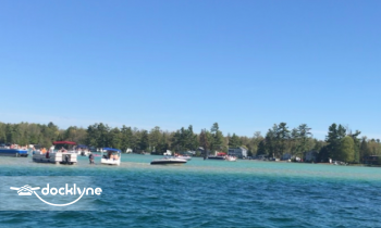 M & K Marine boat rental operation on Rapid City, MI 6
