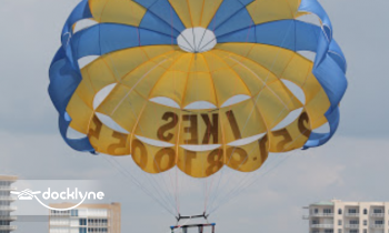 Ike's Parasail boat rental operation on Gulf Shores, AL 2