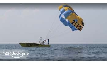Ike's Parasail boat rental operation on Gulf Shores, AL 5