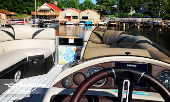 Orion Marine Pontoon Rentals boat rental operation on Lake Orion, MI 3