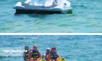 Blue Sky Parasailing and Watersports boat rental operation on  Gulf Shores, AL 4