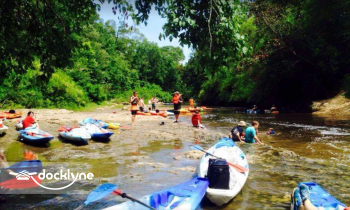 Okatoma canoe Rental boat rental operation on Seminaryx, MS 5