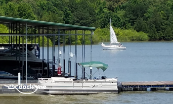 Sardis Lake Marina boat rental operation on Sardis, MS 1