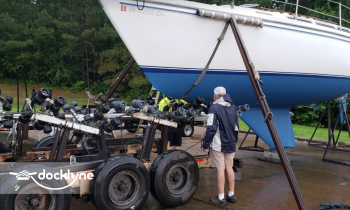 Sardis Lake Marina boat rental operation on Sardis, MS 6