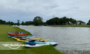 River Paddle Rentals boat rental operation on Pinevillex, LA 1