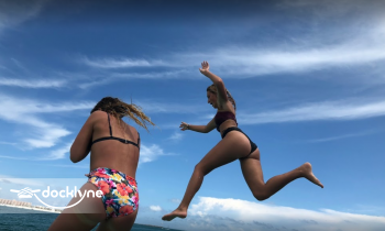 Premier Pontoon Cruises Captain Austin boat rental operation on   Destin, FL 32541, FL 1