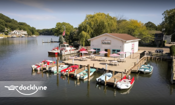 Retro Boat Rentals At The Old Boathouse boat rental operation on Saugatuck, MI 2