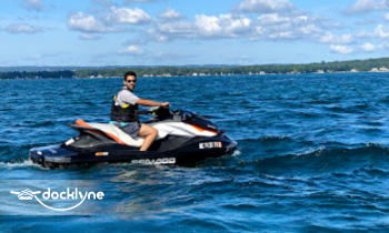 Blue Sky Rentals - Grand Traverse boat rental operation on , MI 5