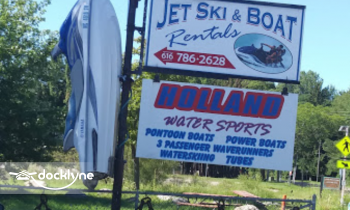 Holland Water Sports boat rental operation on Holland, MI 4