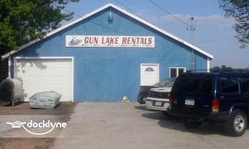 Gun Lake Rentals boat rental operation on Shelbyville, MI 2