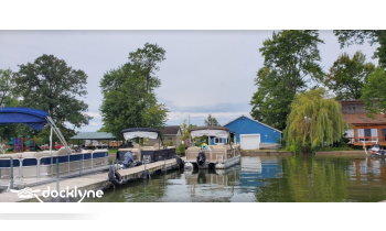 Gun Lake Rentals boat rental operation on Shelbyville, MI 3