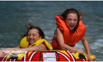 Gun Lake Rentals boat rental operation on Shelbyville, MI 4