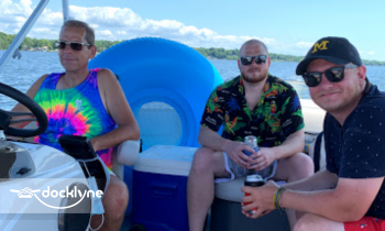 Hamlin Lake Boat Rentals boat rental operation on Ludington, MI 1